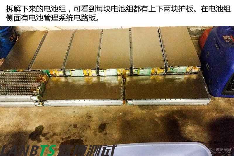 特斯拉電池板拆解:7000多節(jié)18650電池 密密麻麻